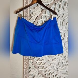 Athleta Electric Blue Activewear Skirt Size Xl